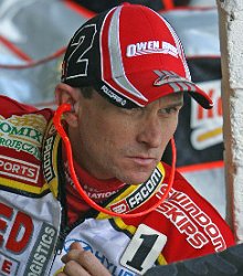 Swindon Speedway's skipper Leigh Adams