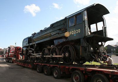 Evening Star in Swindon 03 September 2008