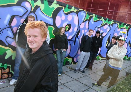 Swindon Graffiti surrounds the former railway museum