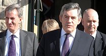 Gordon Brown feels the heat in Swindon