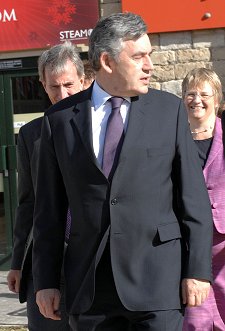 Gordon Brown in Swindon