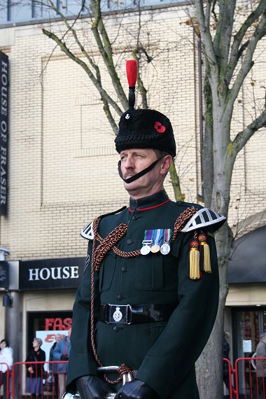 Remembrance day in Swindon 2008