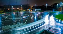 Swindon at night