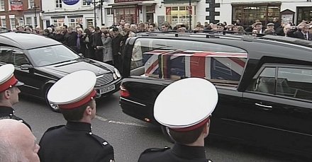 Repatriation at Wootton Bassett