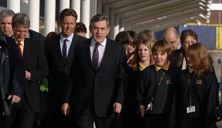 Gordon Brown in Swindon 09 Jan 2009