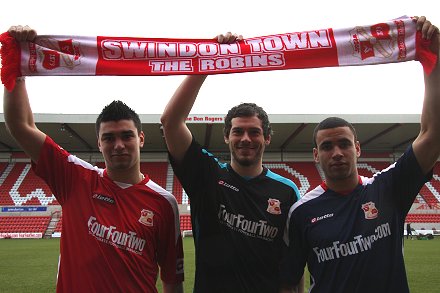 Four new signings at Swindon Town Football Club
