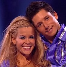 Melinda Messenger on Dancing on Ice