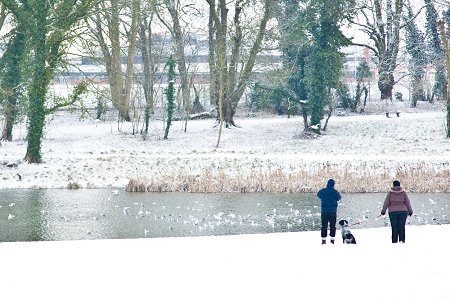 Snow in Swindon