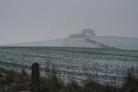 Swindon snowfall 02 Feb 2009