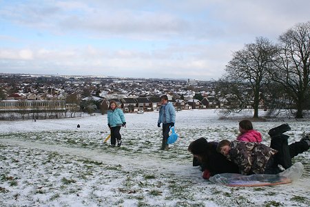 Swindon snow 03 Feb 2009