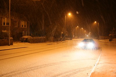 Snow in Highworth, 05 Feb 2009