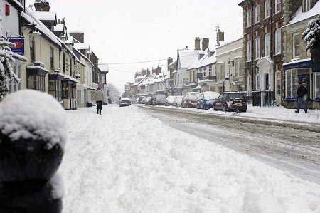 Highworth snow 06 Feb 2009