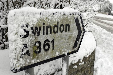 Highworth Snow 06 Feb 2009