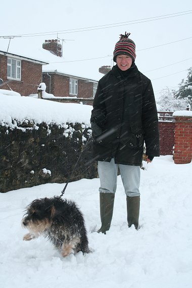 Highworth, Swindon snow 06 Feb 2009