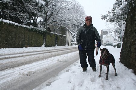 Highworth, Swindon snow 06 Feb 2009