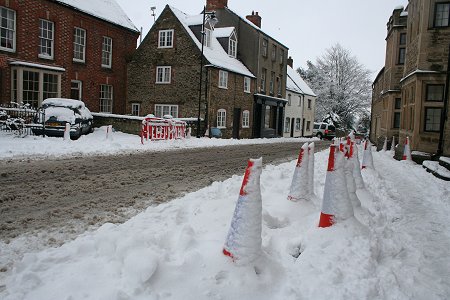 Highworth, Swindon snow 06 Feb 2009