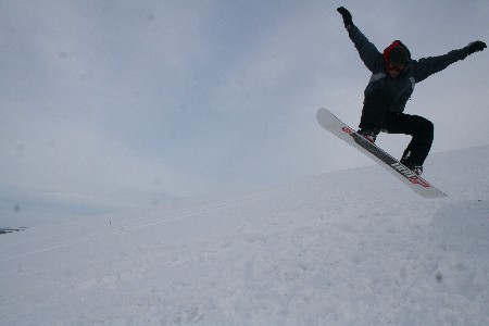 Snowboarding Swindon 08 Feb 2009