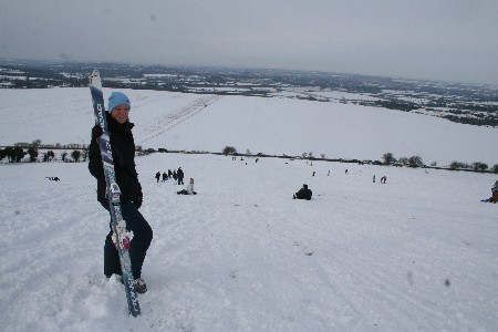 Liddington Hill, Swindon 08 Feb 2009