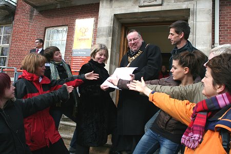 Swindon dance protest