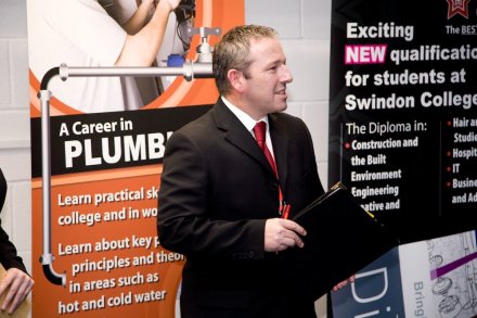 Swindon College plumber apprentice awards 