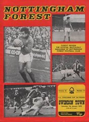 Nottingham Forest v Swindon FA Cup 1978