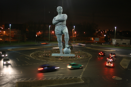 Don Rogers Statue on Magic Roundabout