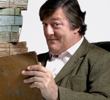 Stephen Fry, who was arrested in Swindon in 1975