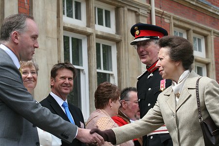 The Princess Royal in Swindon to offcially open the new Swindon central library