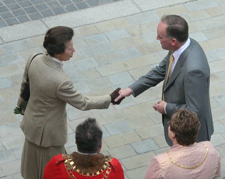 The Princess Royal in Swindon to offcially open the new Swindon central library