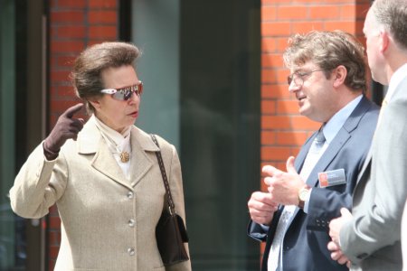 The Princess Royal in Adidas sunglasses