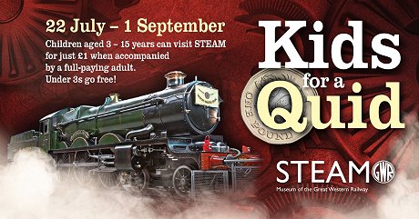 Steam museum kids for a quid
