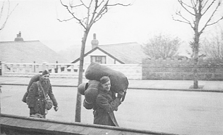 US soldiers on Okus Road, Old Town, Swindon