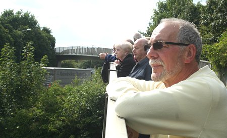 Repatriation of soldiers through Stratton St Margaret Swindon