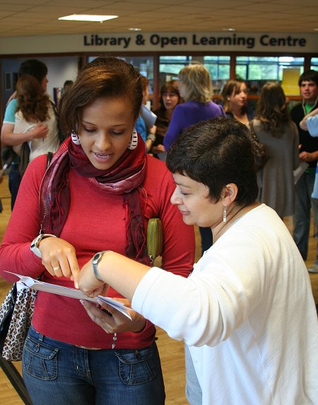 New College Swindon A level results 2009