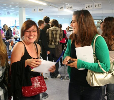 New College Swindon A level results 2009