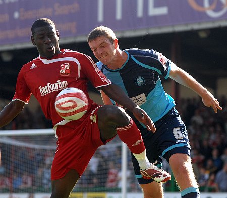 Swindon Town v Wycombe 26 September 2009