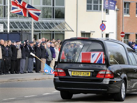 Repatriation of Staff Sergeant Olaf Sean George Schmid through Swindon