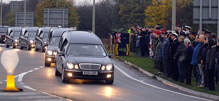 Defence Academy Shrivenham Repatriation Tribute