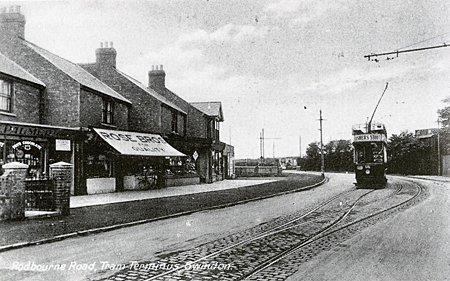 Tram Terminus Swindon 1925