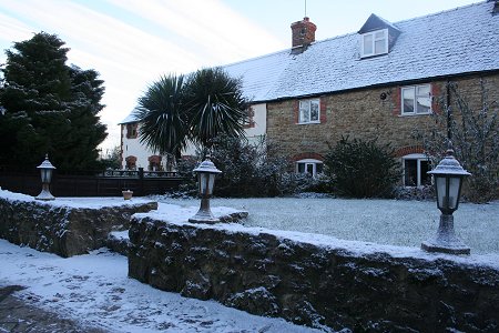 Snow scene in Highworth 21 Dec 2009