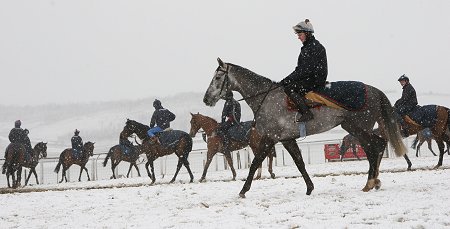 Alan King at Barbury Castle, Swindon