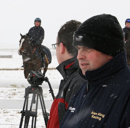 Alan King at Barbury Castle, Swindon