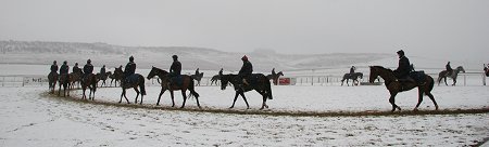 Alan King at Barbury Castle, Swindon