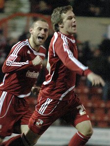 Danny Ward Swindon v Stockport