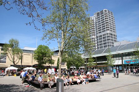 Swindon town centre