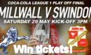 Win tickets to Swindon v Millwall