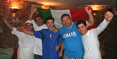 Marios celebrate winning the World Cup 2006