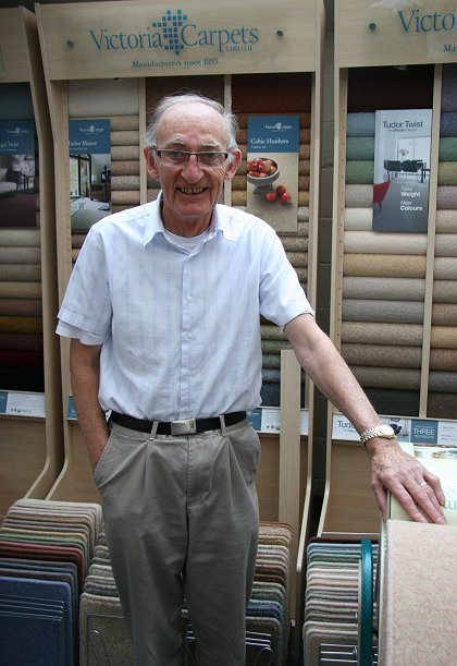 Jeff Evans, Swindon's Mr Carpet