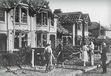 Bomb damaged Swindon