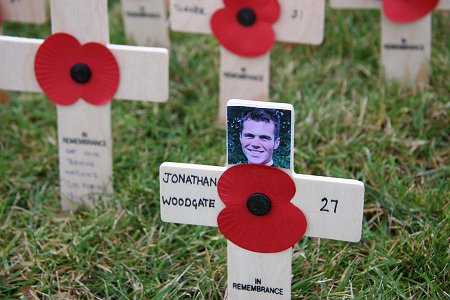 Field of Remembrance, Lydiard Park, Swindon